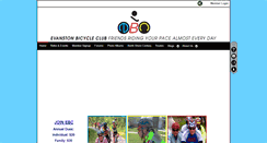 Desktop Screenshot of evanstonbikeclub.org